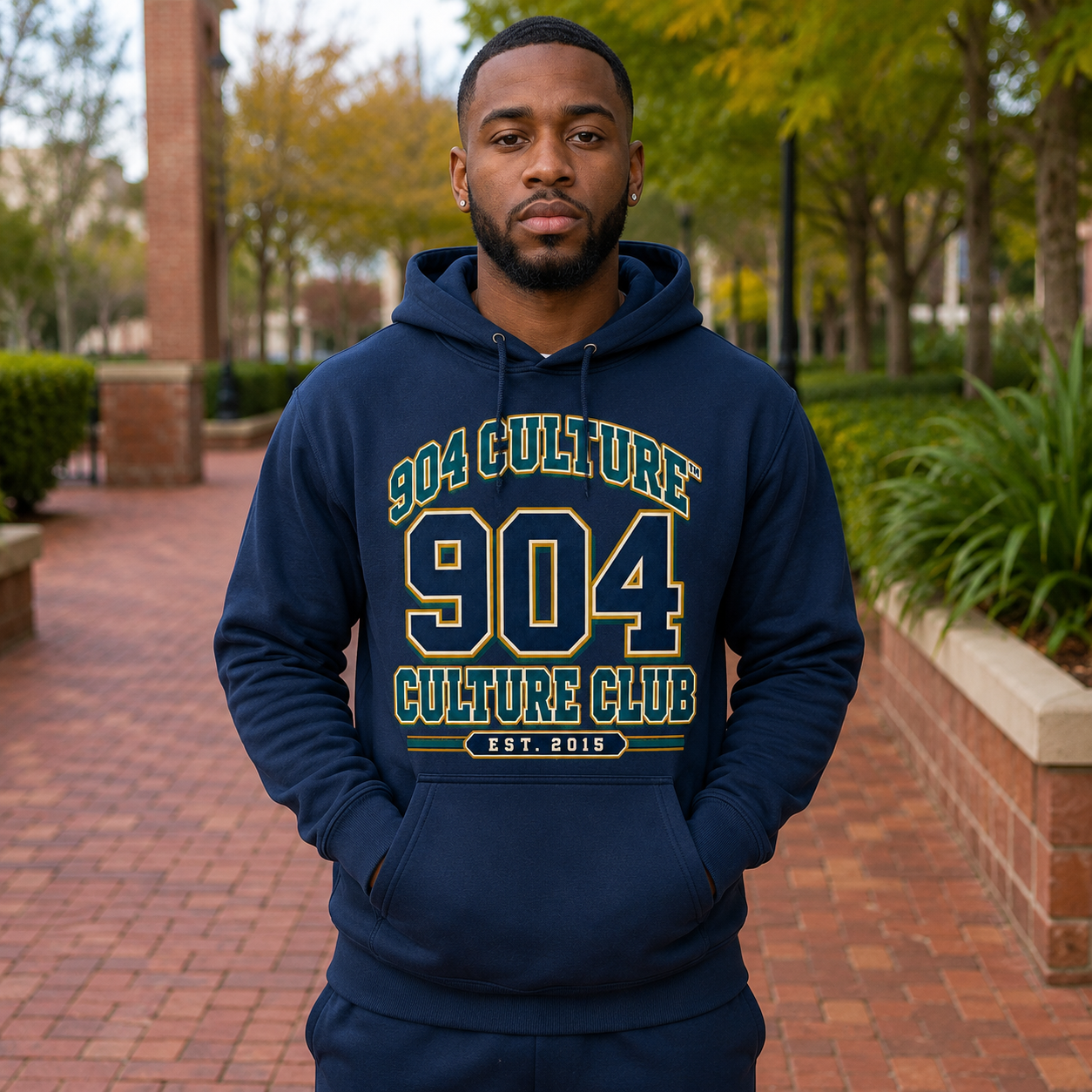 904 Culture Club Varsity Crest Pullover Hoodie