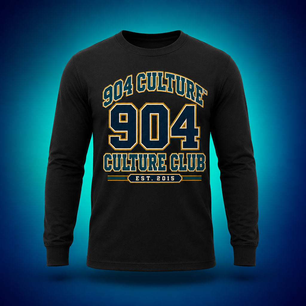 The 904 Culture Club Varsity Crest Long-Sleeve Tee