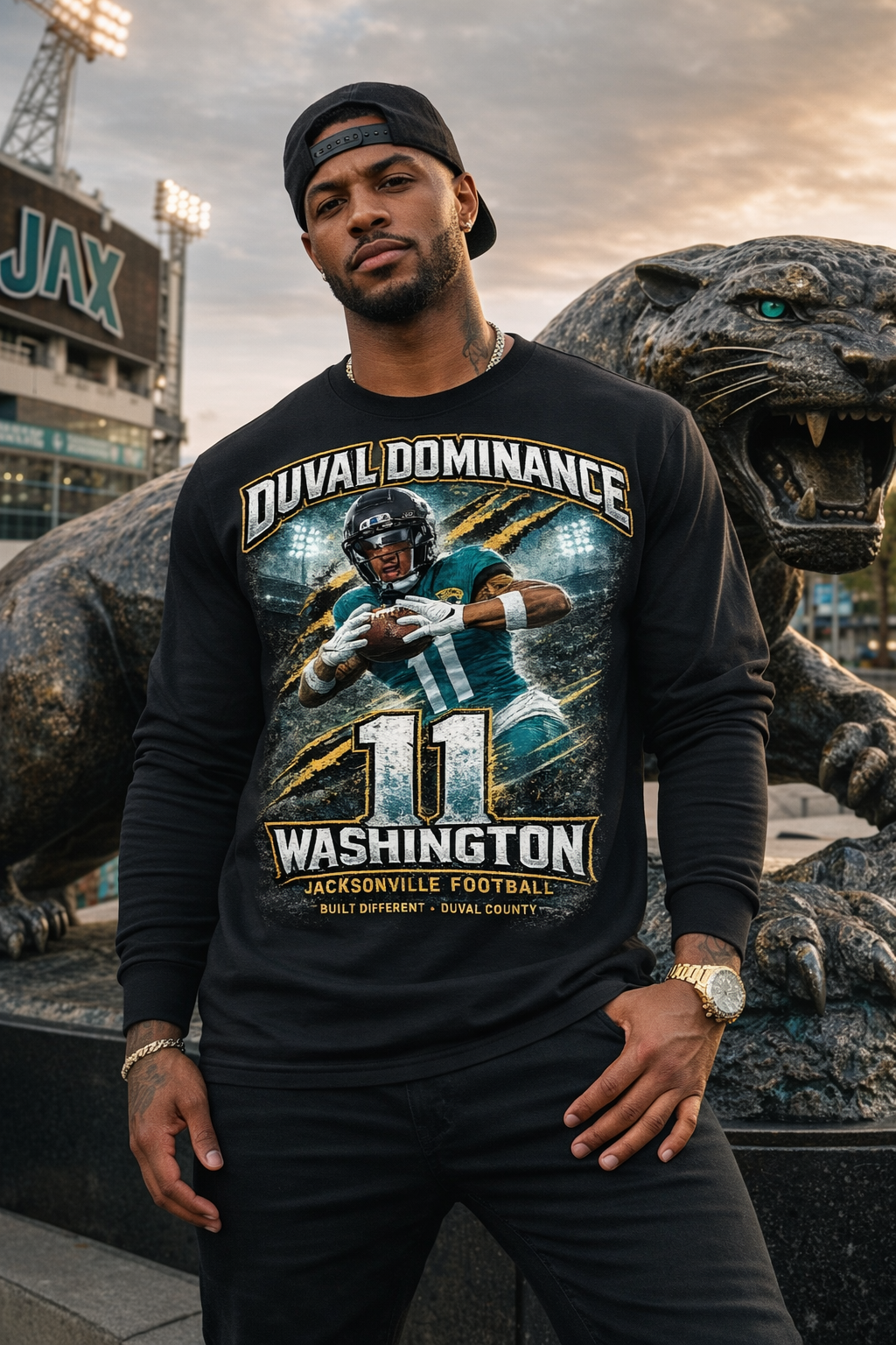 Duval Dominance Long Sleeve Tee – Black Edition