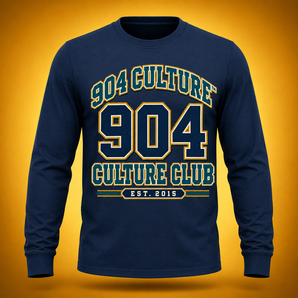 The 904 Culture Club Varsity Crest Long-Sleeve Tee