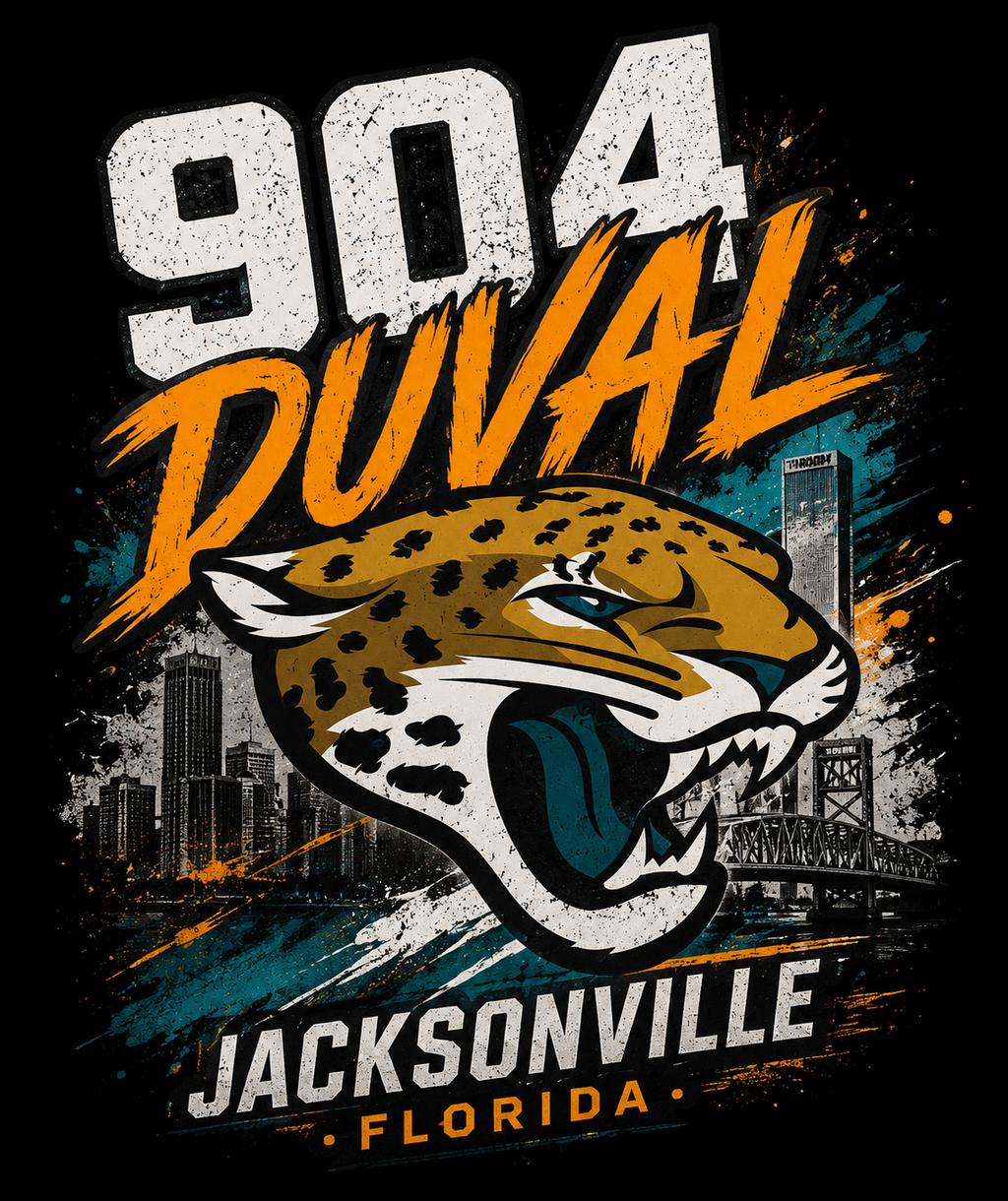 904 DUVAL™ Jacksonville Florida Tee | 904 Culture™