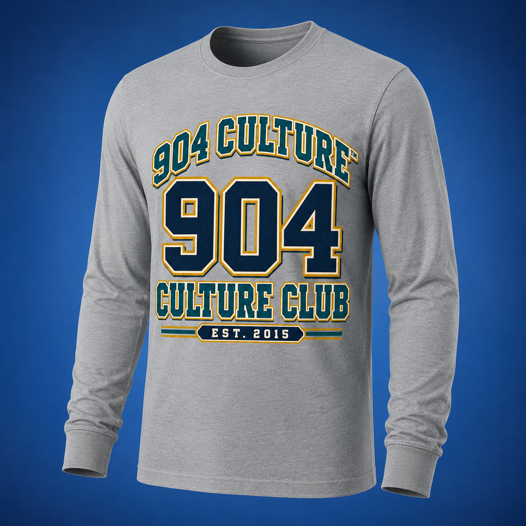 The 904 Culture Club Varsity Crest Long-Sleeve Tee