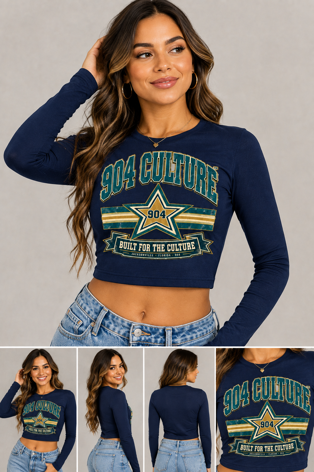 Women’s Micro Rib Long Sleeve Baby Tee
