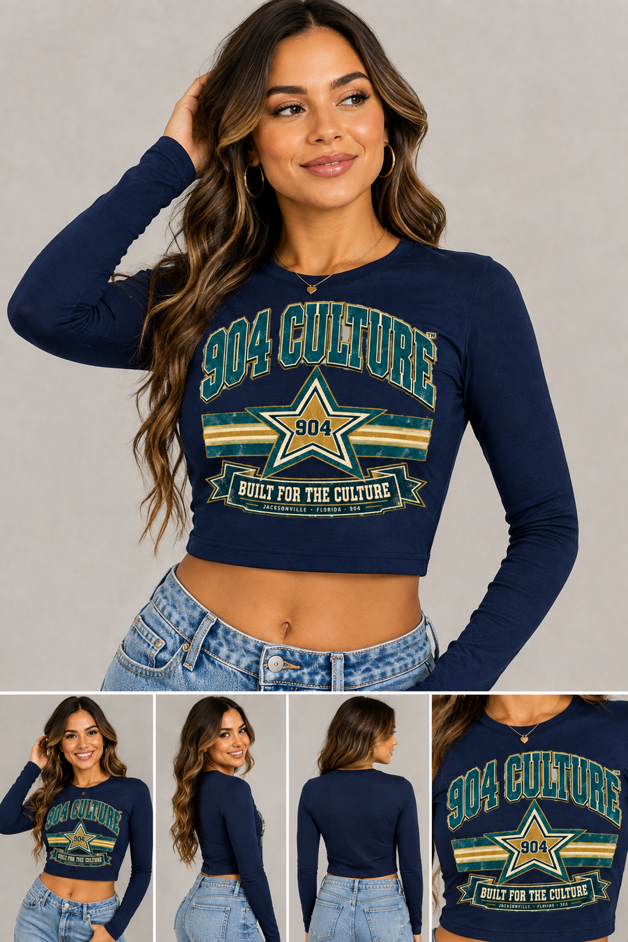 Women’s Micro Rib Long Sleeve Baby Tee