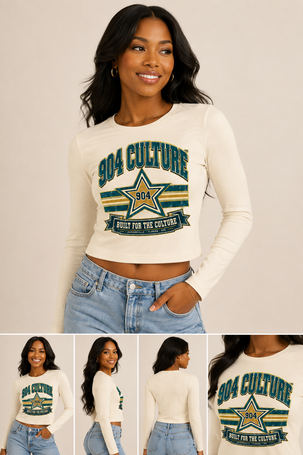 Women’s Micro Rib Long Sleeve Baby Tee