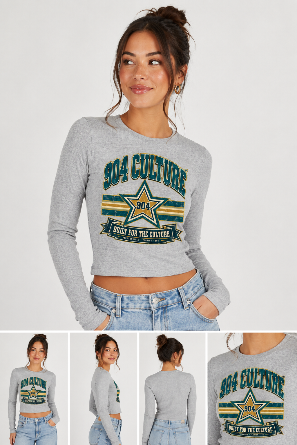 Women’s Micro Rib Long Sleeve Baby Tee