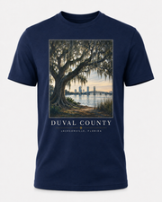 Duval County Heritage Tee – Jacksonville, Florida Live Oak Graphic Shirt