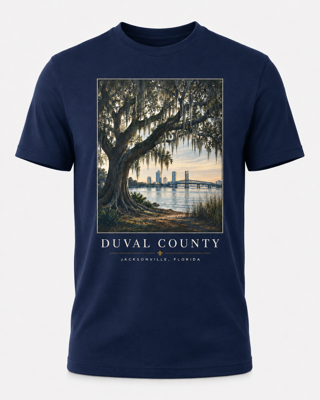 Duval County Heritage Tee – Jacksonville, Florida Live Oak Graphic Shirt