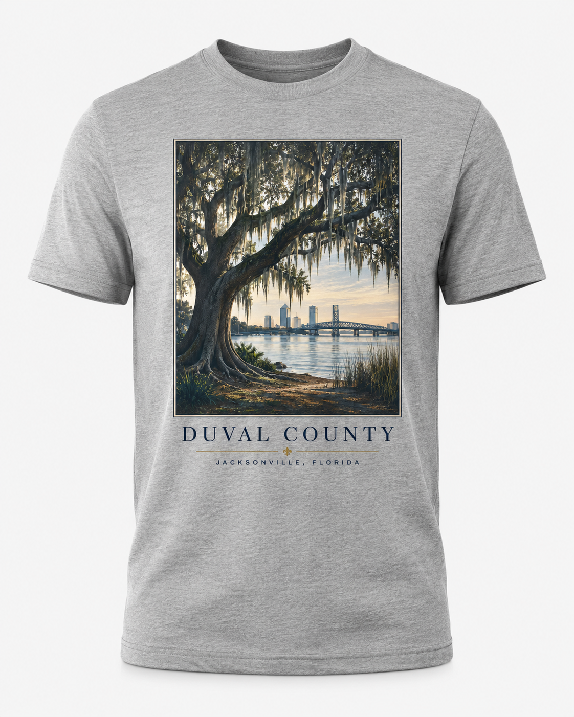 Duval County Heritage Tee – Jacksonville, Florida Live Oak Graphic Shirt