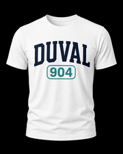 DUVAL 904 Premium Streetwear T-Shirt | Jacksonville Florida Local Pride Tee