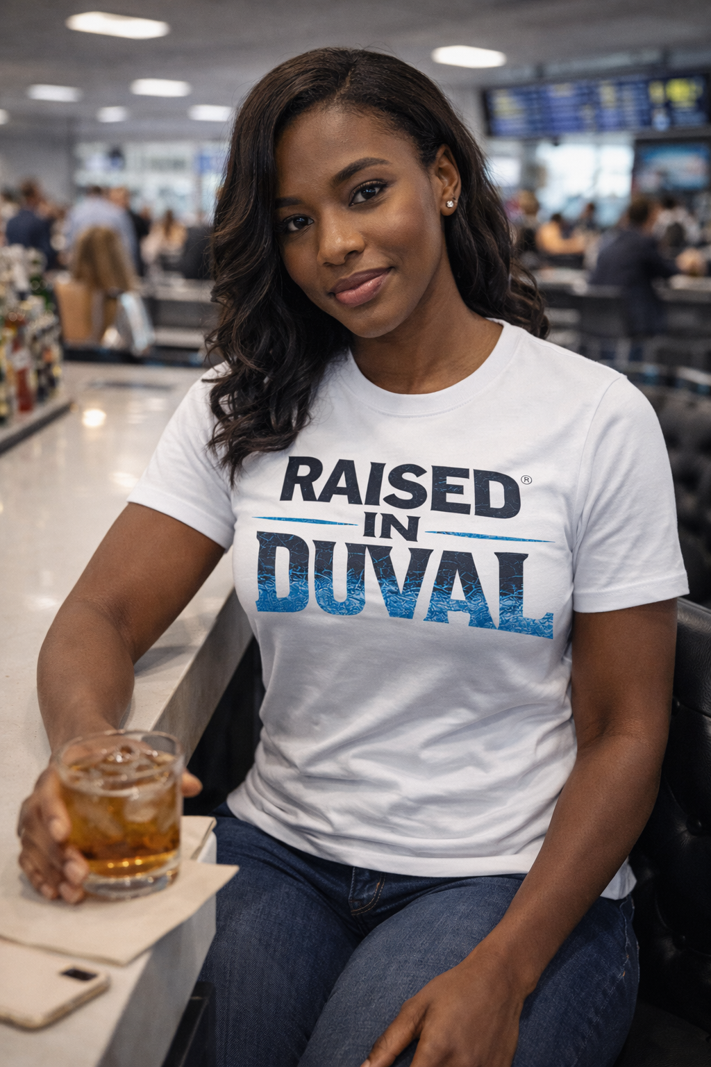 Raised in Duval Classic Short Sleeve Tee – Travel Edition