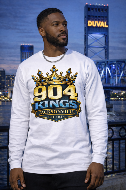 904 Kings Jacksonville Long Sleeve Tee – Duval Crown Edition