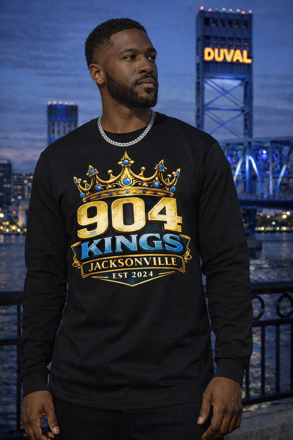 904 Kings Jacksonville Long Sleeve Tee – Duval Crown Edition