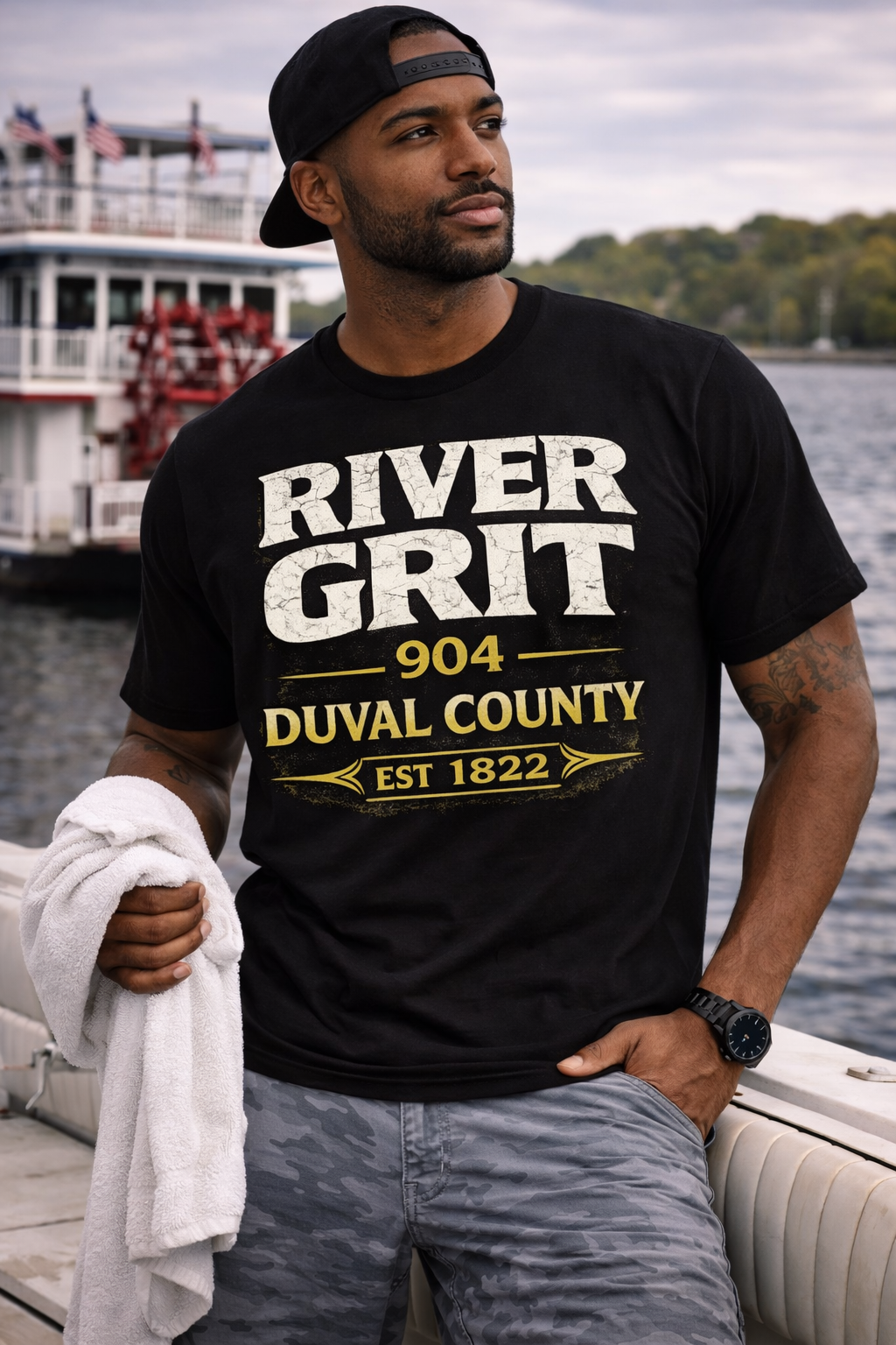 River Grit 904 Combo Tee (Short & Long Sleeve) – Duval County Pride