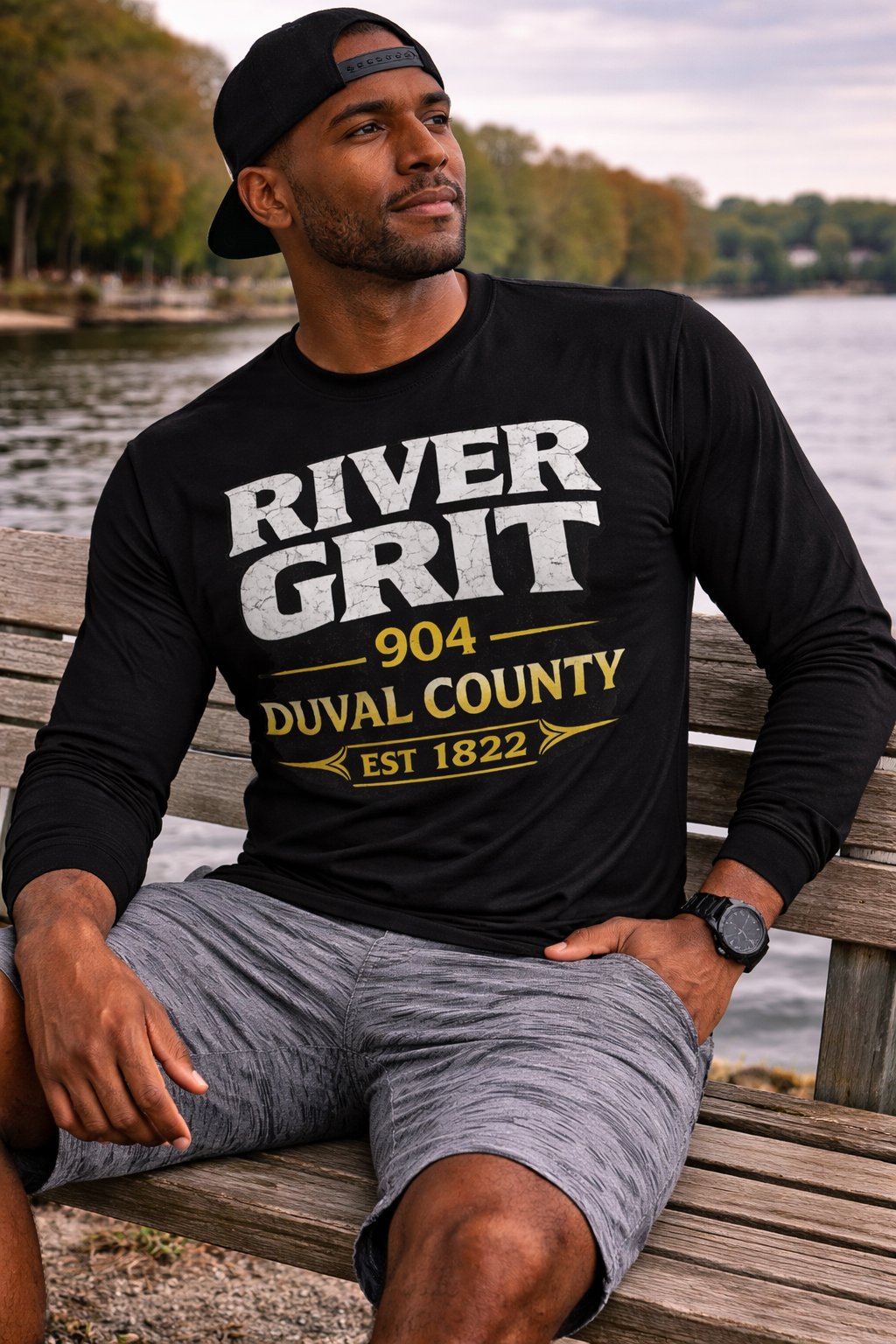 River Grit 904 Combo Tee (Short & Long Sleeve) – Duval County Pride