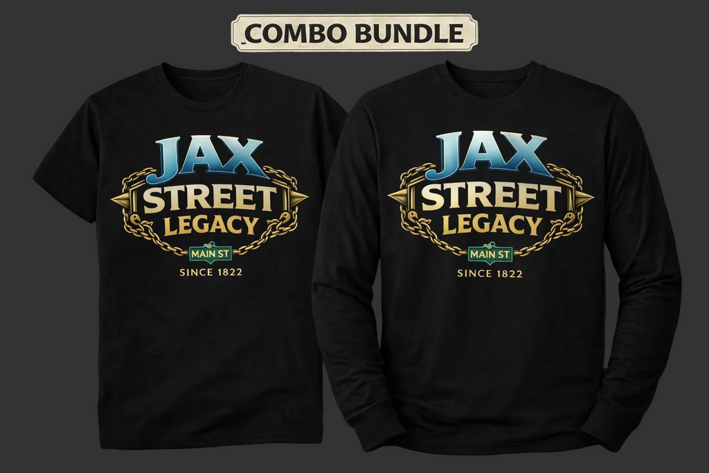 JAX Street Legacy Combo Pack (Short Sleeve + Long Sleeve) – Duval Street Culture Edition