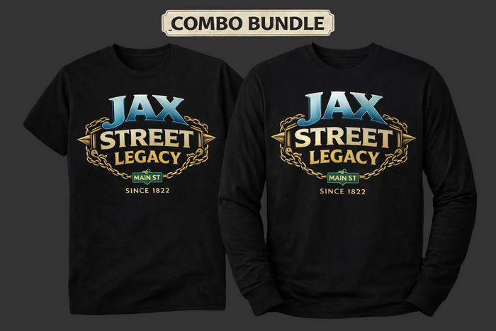JAX Street Legacy Combo Pack (Short Sleeve + Long Sleeve) – Duval Street Culture Edition