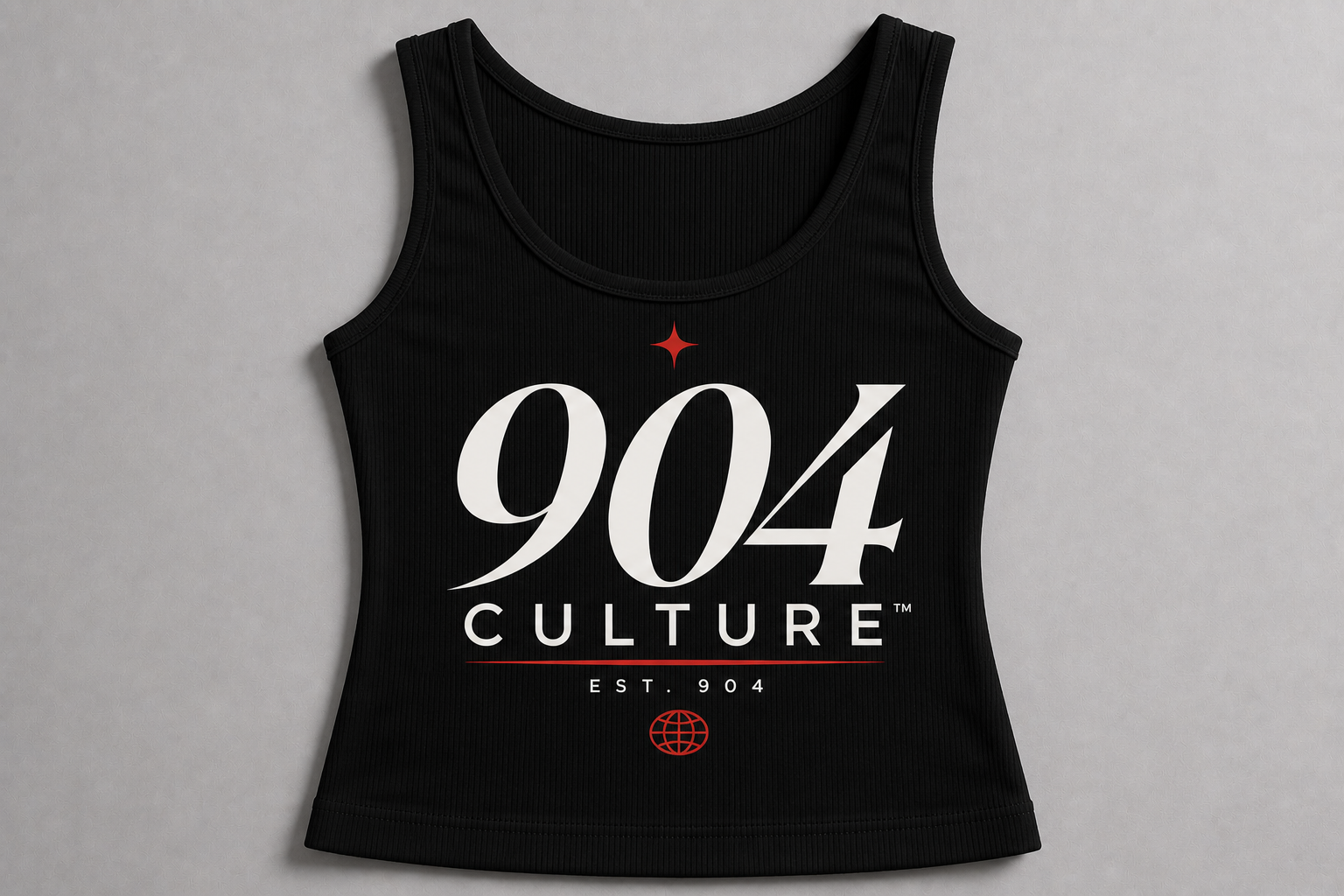 904 Culture™ Women’s Signature Ribless Tank Top – Minimalist Power. Maximum Presence.