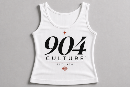 904 Culture™ Women’s Signature Ribless Tank Top – Minimalist Power. Maximum Presence.