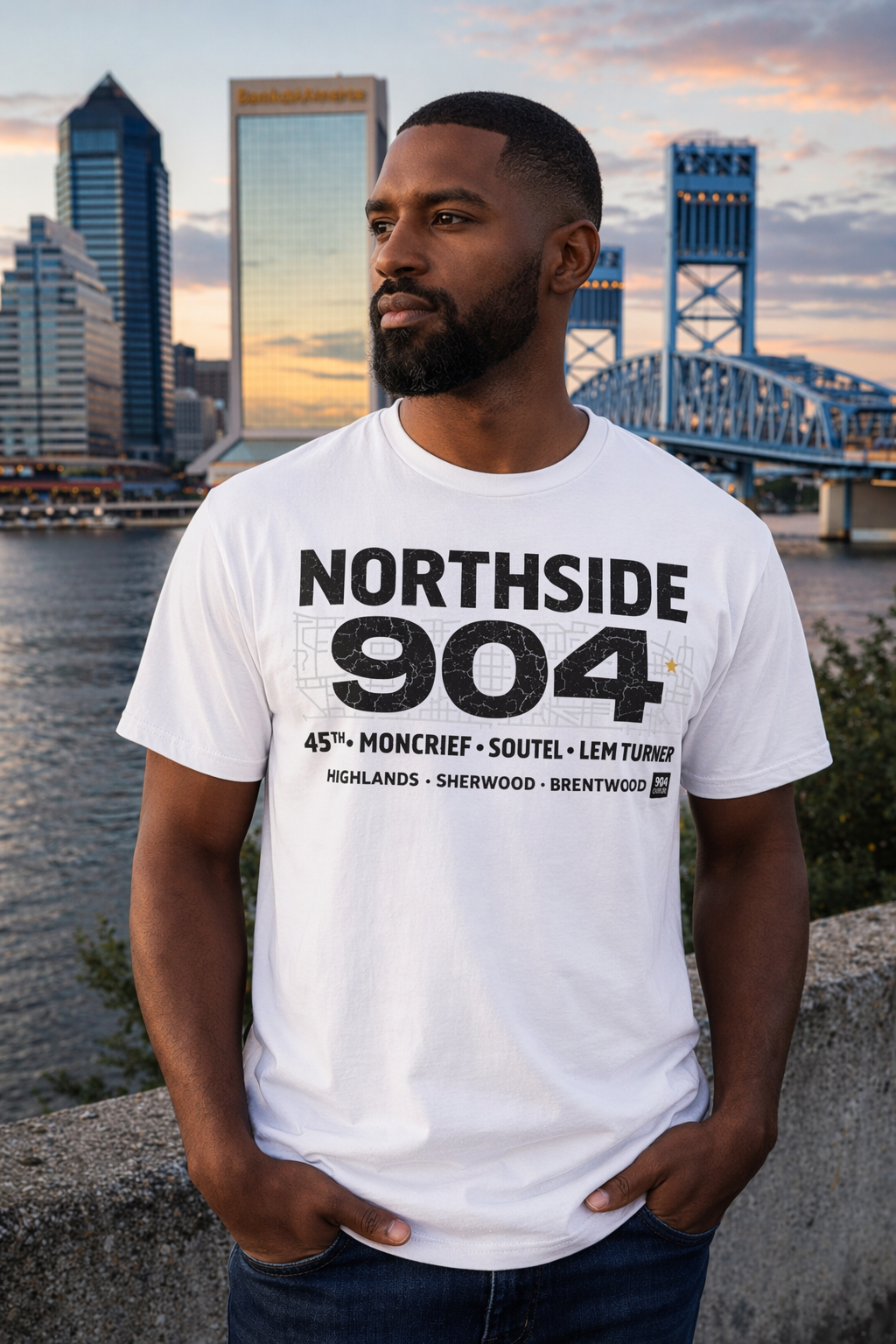 Northside 904 Tee – Duval County Heritage Collection