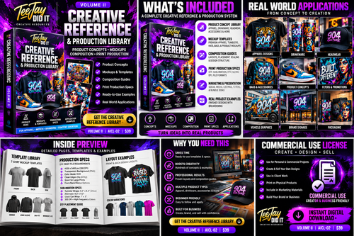 AI Creative Reference & Production Library — TeeJay DidIt™ AI Creative Library