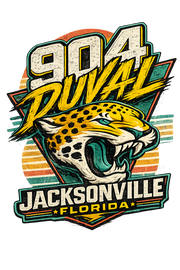 Raised in Duval Retro Tee