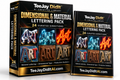Dimensional & Material Lettering Pack — TeeJay DidIt™ AI Creative Library — TeeJayDidItAI.com