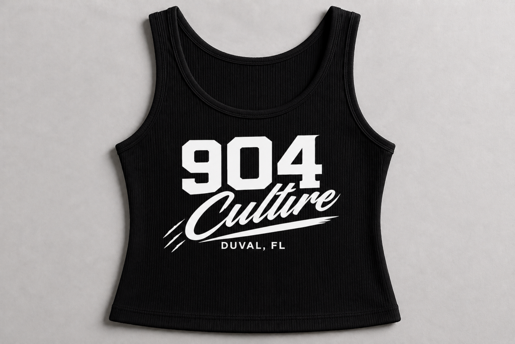 904 Culture™ Women’s Signature Ribbed Tank Top – Bold Duval Energy. Everyday Streetwear Confidence
