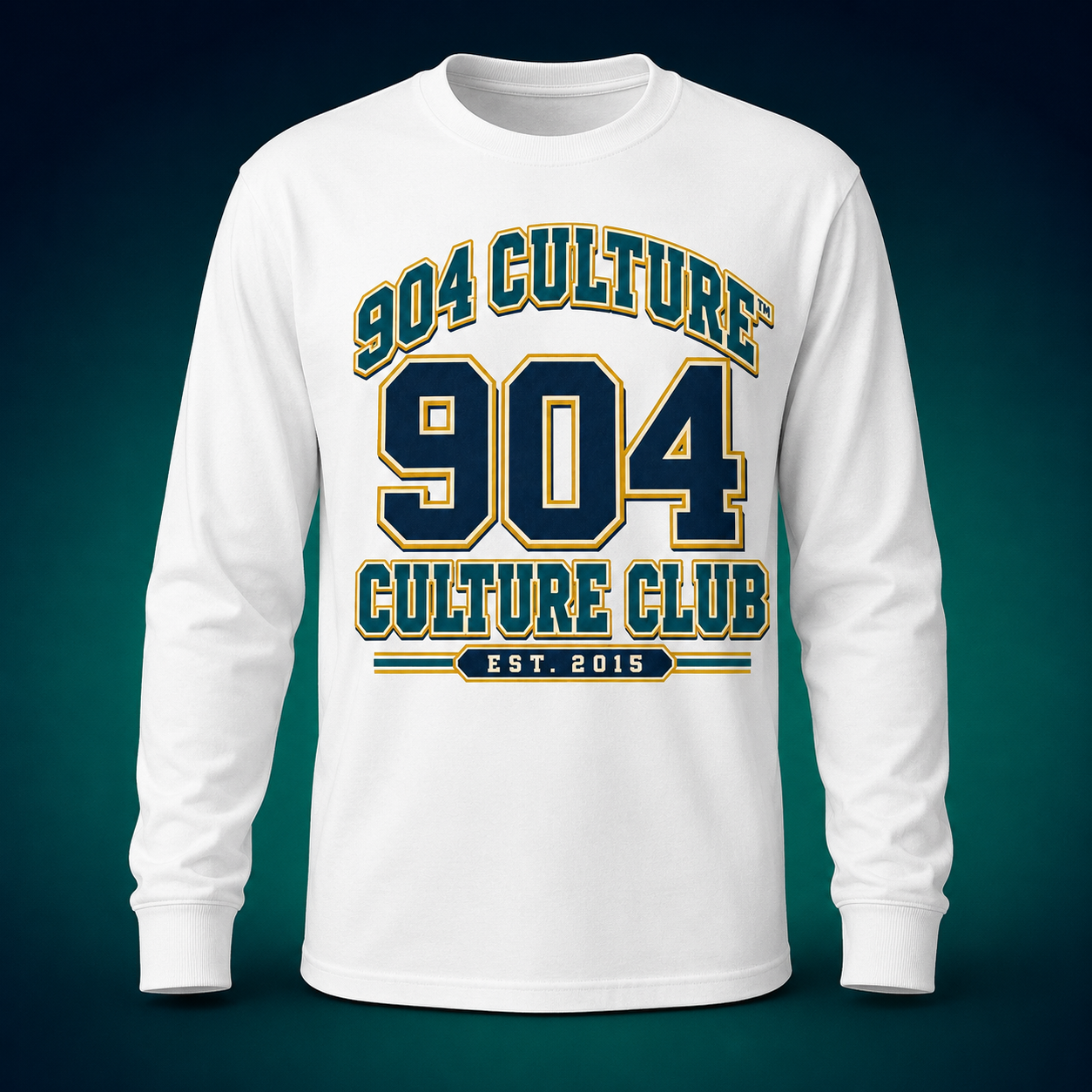 The 904 Culture Club Varsity Crest Long-Sleeve Tee