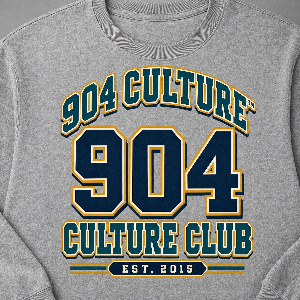 The 904 Culture Club Varsity Crest Long-Sleeve Tee