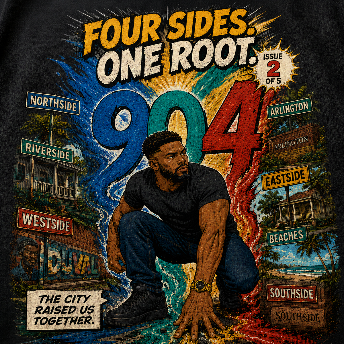 Four Sides. One Root. — 904 Culture Comics Issue 2