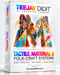 Tactile, Material & Folk-Craft Systems — Volume VIII — TeeJay DidIt™ AI Creative Library — TeeJayDidItAI.com