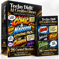 Comic & Narrative Lettering Pack — TeeJay DidIt™ AI Creative Library — TeeJayDidItAI.com
