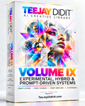 Experimental, Hybrid & Prompt-Driven Systems — Volume IX — TeeJay DidIt™ AI Creative Library — TeeJayDidItAI.com