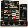 Era, Genre & Campaign Typography Pack — TeeJay DidIt™ AI Creative Library — TeeJayDidItAI.com