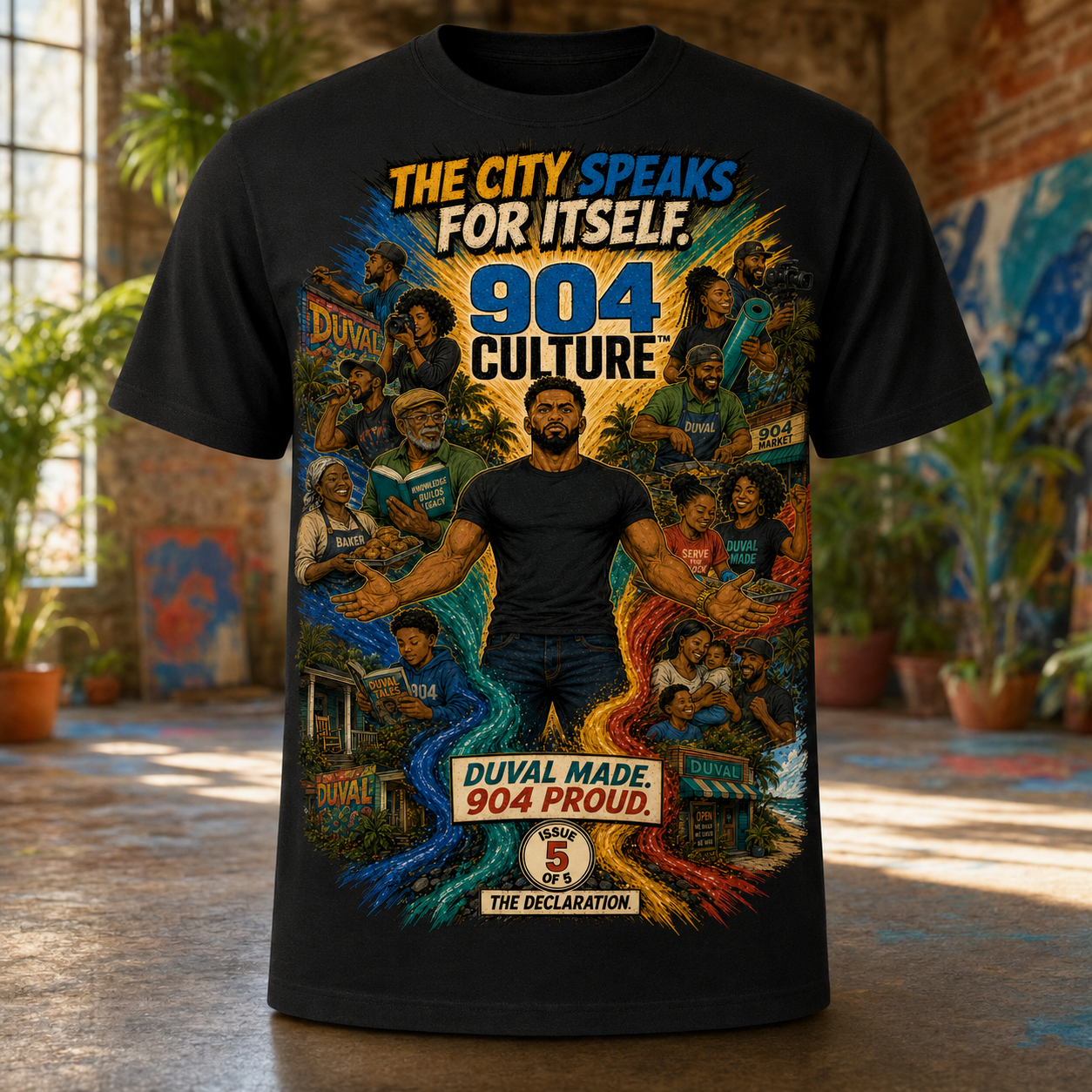 The City Speaks for Itself — 904 Culture Comics Issue 5