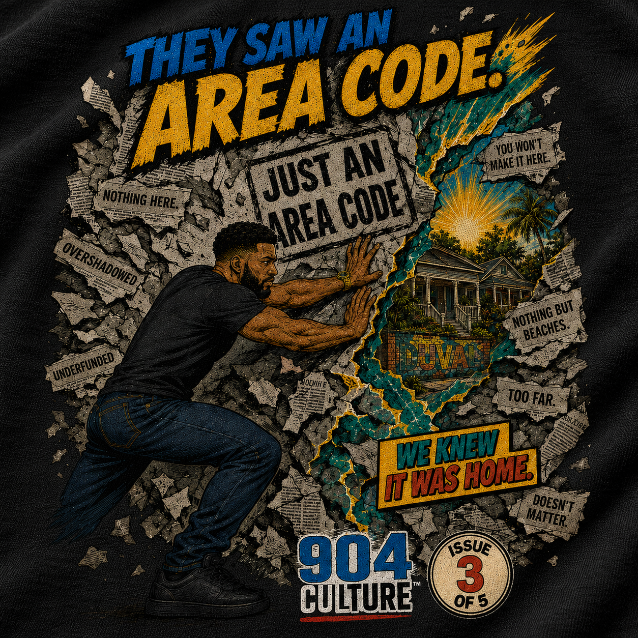 They Saw an Area Code. — 904 Culture Comics Issue 3
